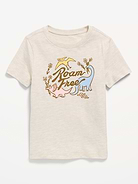 Image number 1 showing, Short-Sleeve Graphic T-Shirt for Toddler Girls