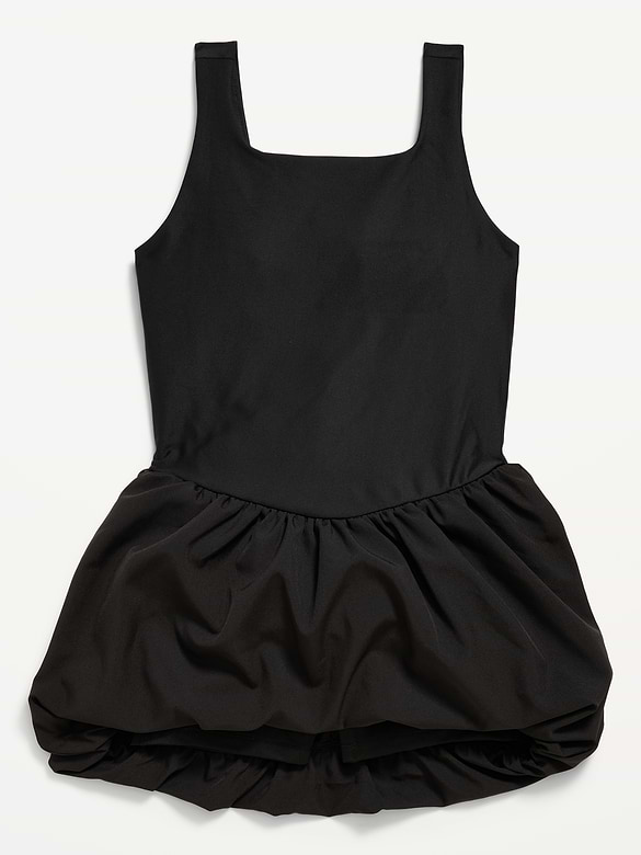 PowerSoft Sleeveless Bubble Athletic Dress for Girls
