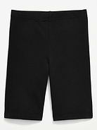 Image number 1 showing, Printed Long Jersey Biker Shorts for Girls