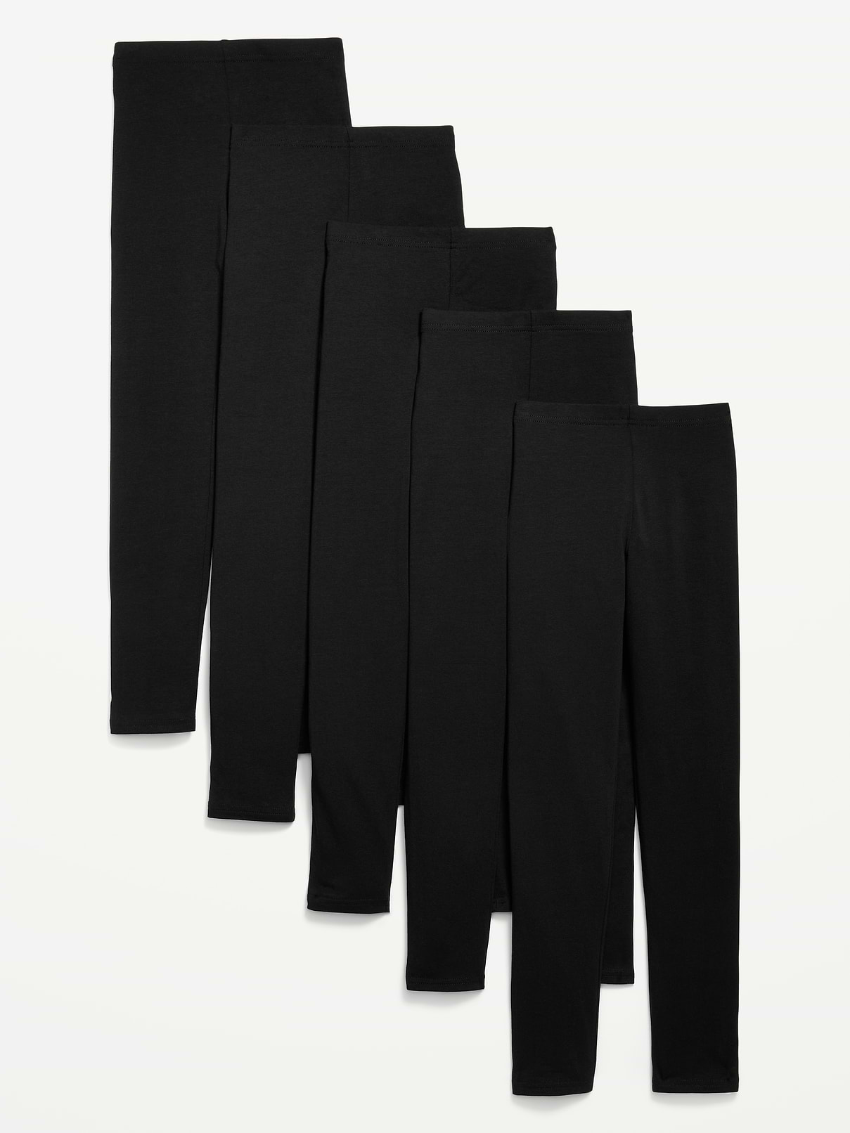 Image number 2 showing, Leggings 5-Pack for Girls