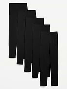 Image number 2 showing, Leggings 5-Pack for Girls