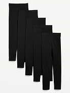 Image number 1 showing, Leggings 5-Pack for Girls
