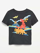 Image number 1 showing, Short-Sleeve Unisex Graphic T-Shirt for Toddler