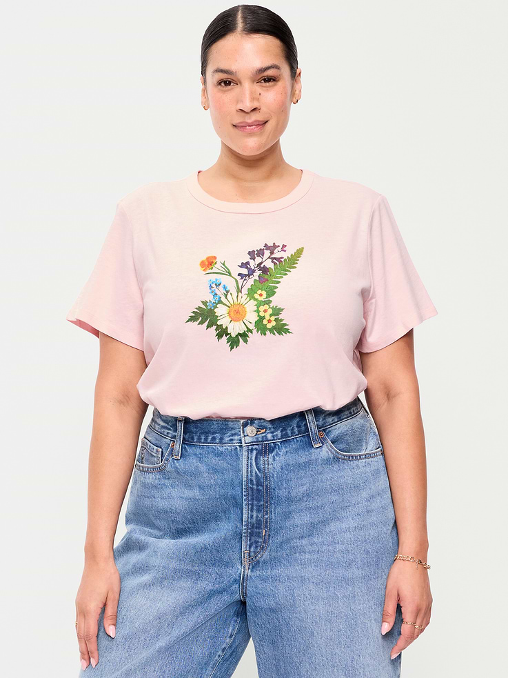 Image number 8 showing, EveryWear Crew-Neck Logo-Graphic T-Shirt