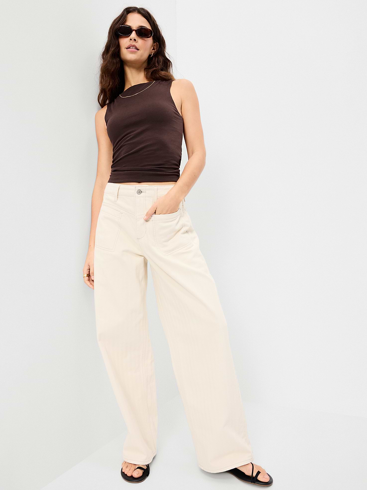Image number 3 showing, Hug Double-Layer Boat-Neck Top
