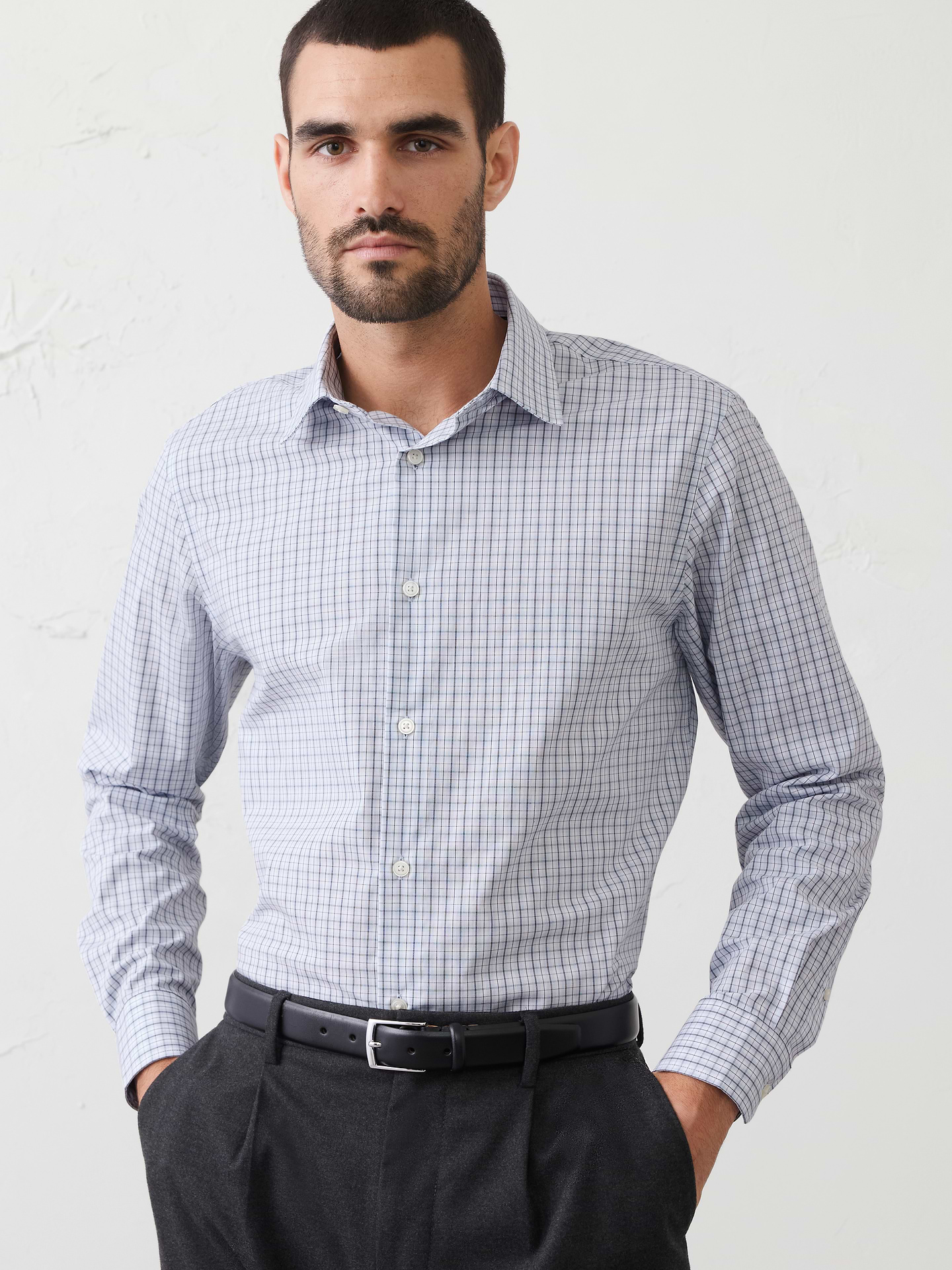 Image number 1 showing, Athletic-Fit Dress Shirt