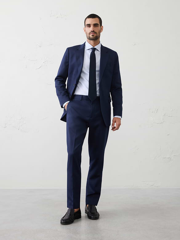 Slim-Fit Dobby Dress Shirt