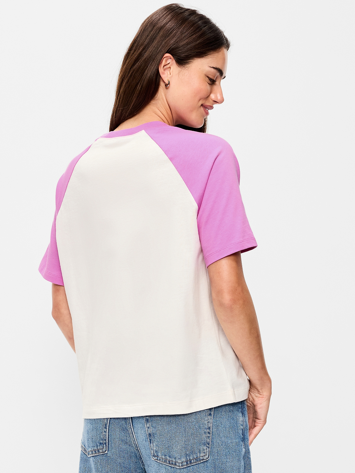 Vintage Crew-Neck Raglan T-Shirt | Old Navy