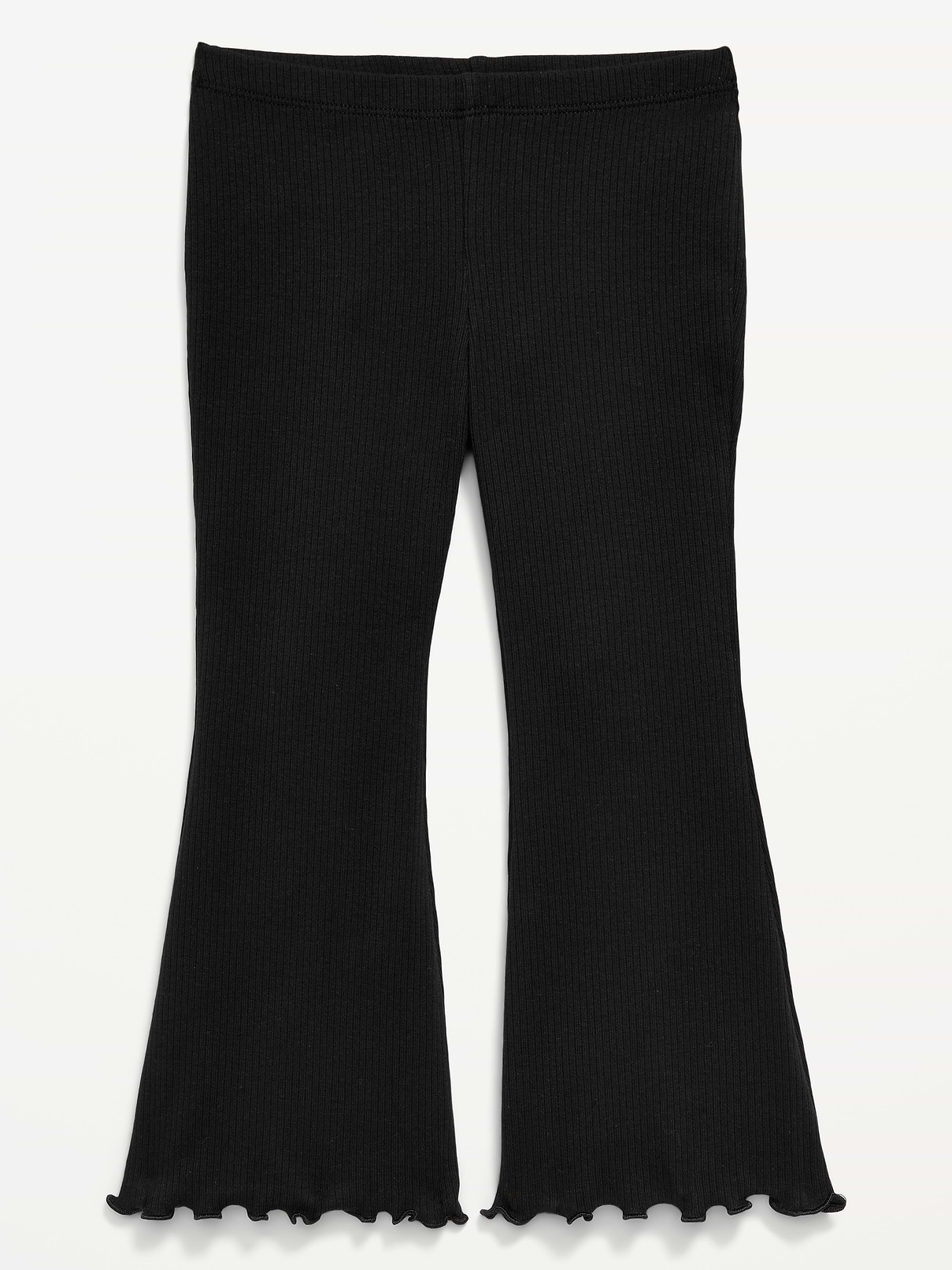 L'image numéro 1 présente Legging côtelé évasé pour toute-petite