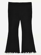 L'image numéro 1 présente Legging côtelé évasé pour toute-petite