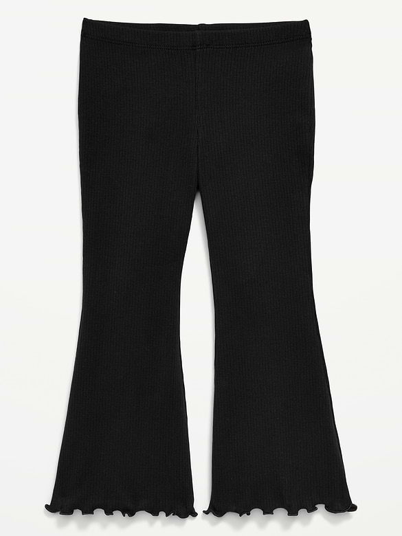 Ribbed Flare Leggings for Toddler Girls