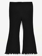 L'image numéro 2 présente Legging côtelé évasé pour toute-petite