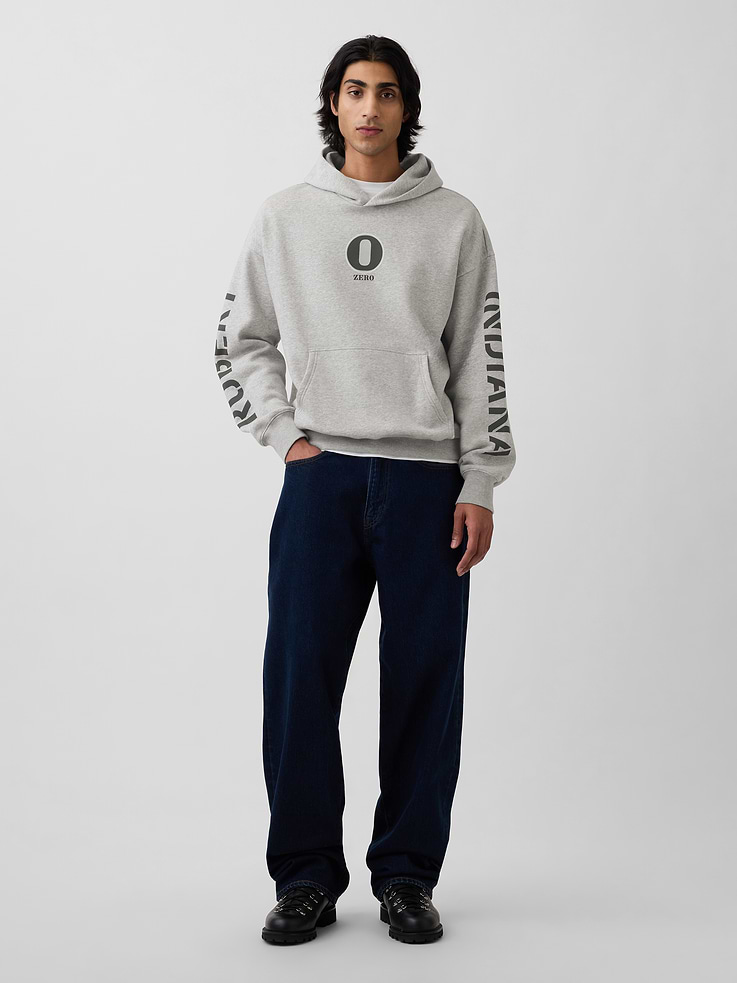 Image number 3 showing, Robert Indiana VintageSoft Graphic Hoodie