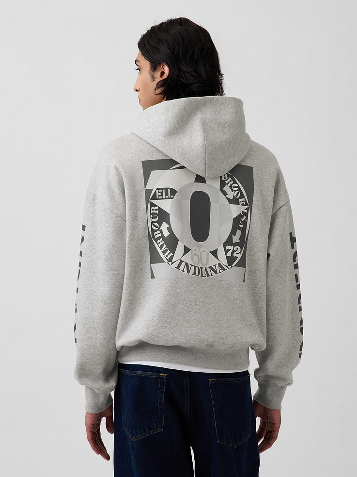 Image number 2 showing, Robert Indiana VintageSoft Graphic Hoodie