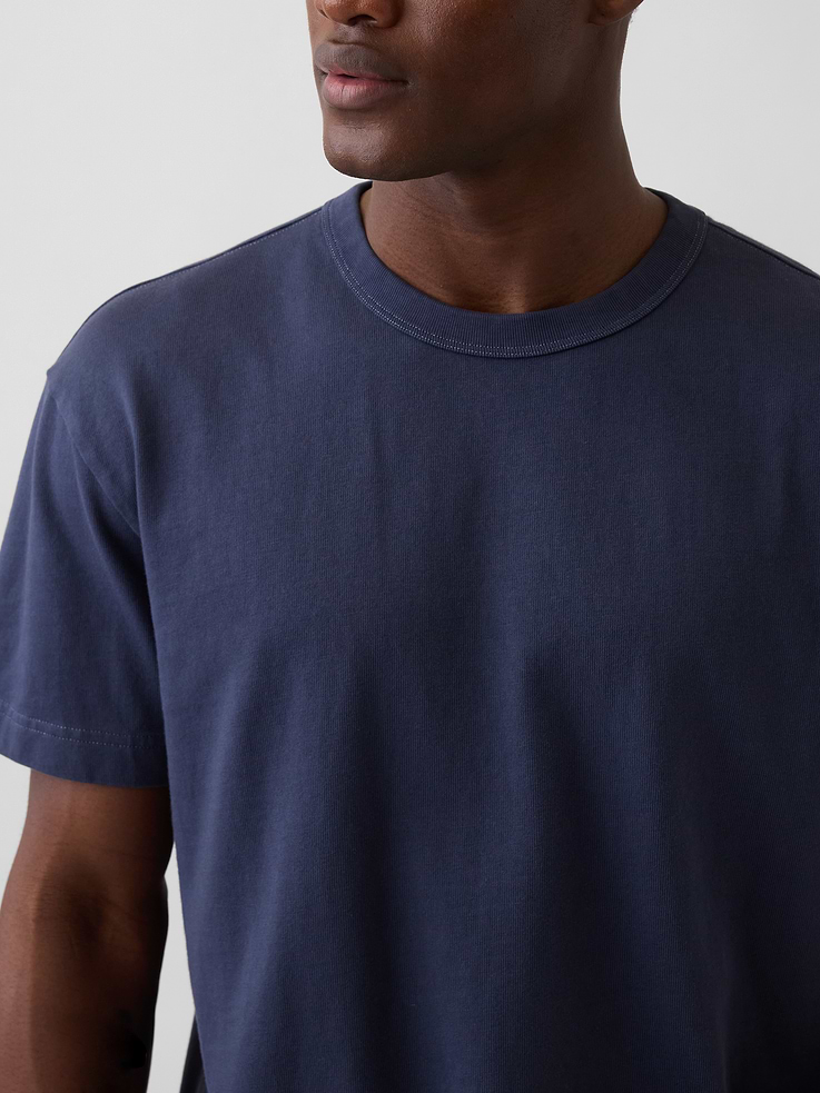 Image number 4 showing, Adult Heavyweight Crop T-Shirt