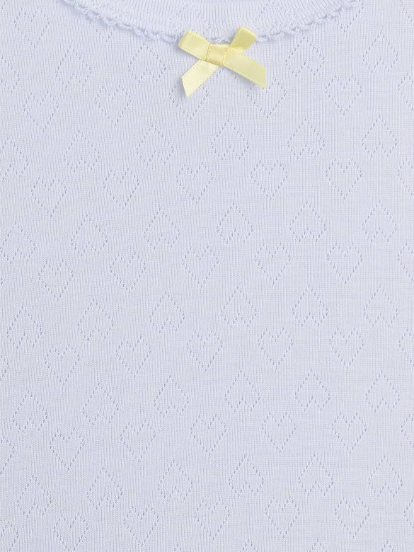 Kids Recycled Pointelle PJ T-Shirt