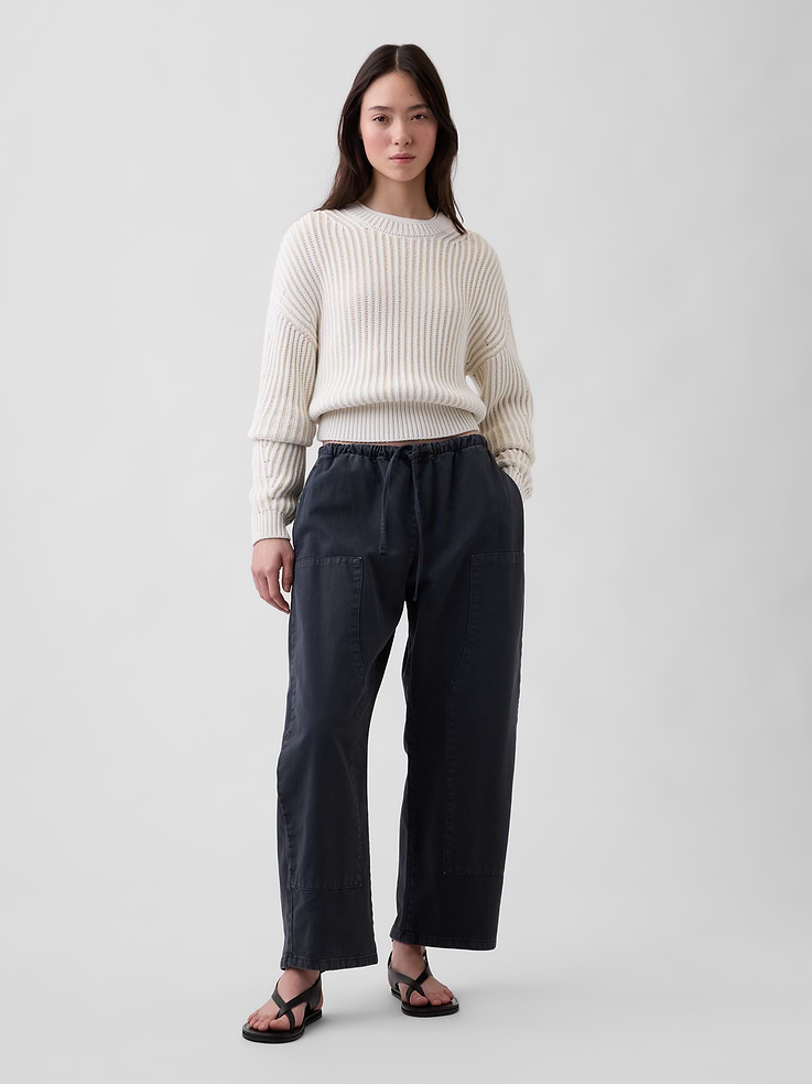 Image number 1 showing, Easy Double-Knee Barrel Pants