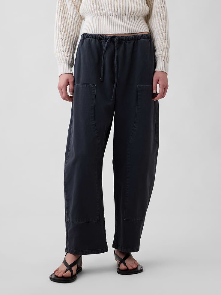 Image number 2 showing, Easy Double-Knee Barrel Pants