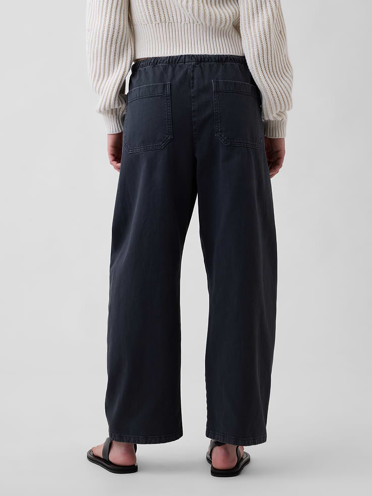 Image number 4 showing, Easy Double-Knee Barrel Pants