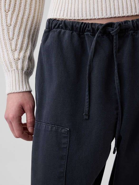 Easy Double-Knee Barrel Pants