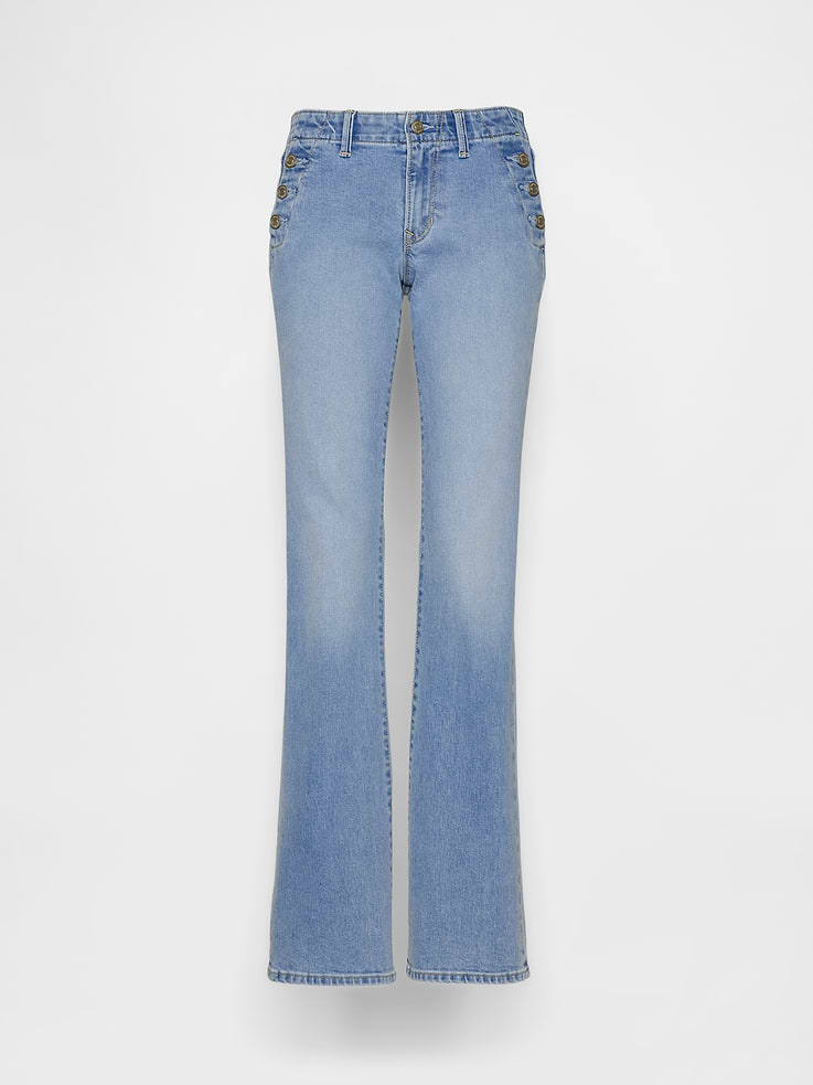 Image number 7 showing, Low Rise Long & Lean Sailor Jeans