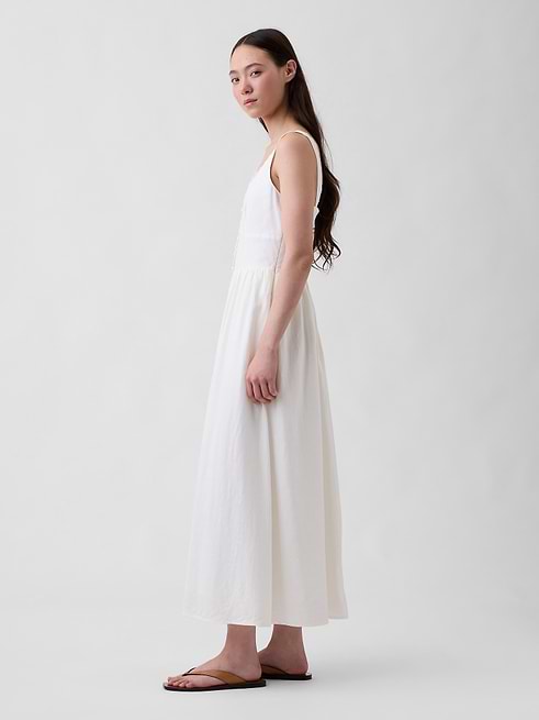long white summer dress Women Mesh Dresses Sleeveless Casual Lace Backless Loose Beach Sundress (Color : White, Size : M.) at Amazon Women's Clothing store Color:Peacock  Blue Ursula Blue Fashion Skater short sleeves straplez dantelli gelinlik