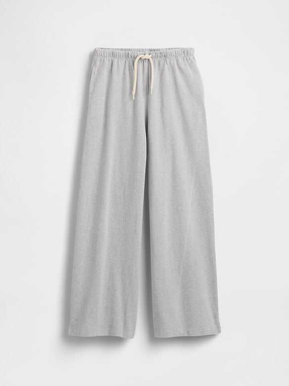 Kids Heavyweight Wide-Leg Pants