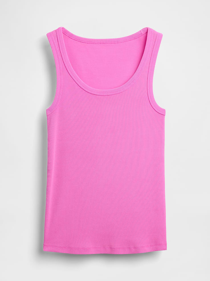 Image number 4 showing, Rib Scoop Tank Top