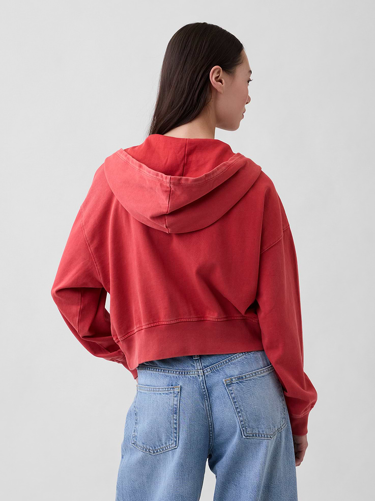 Image number 3 showing, VintageSoft Terry Zip Hoodie