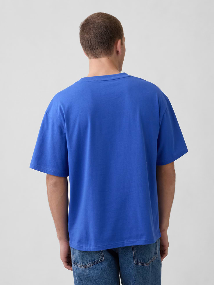 Image number 3 showing, Robert Indiana Oversized Graphic T-Shirt