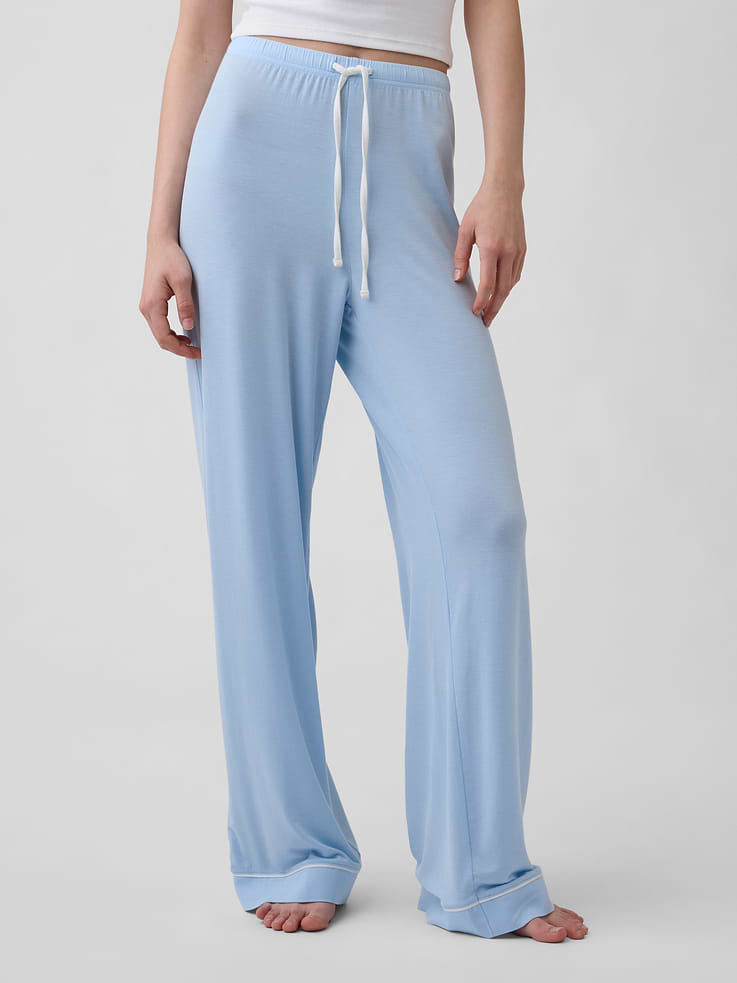 Image number 2 showing, SoftMade Modal PJ Pants