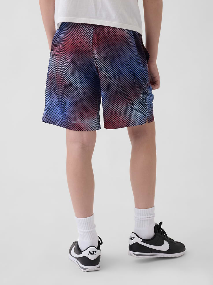 Image number 4 showing, Kids GapFit 6" Recycled Mesh Easy Shorts