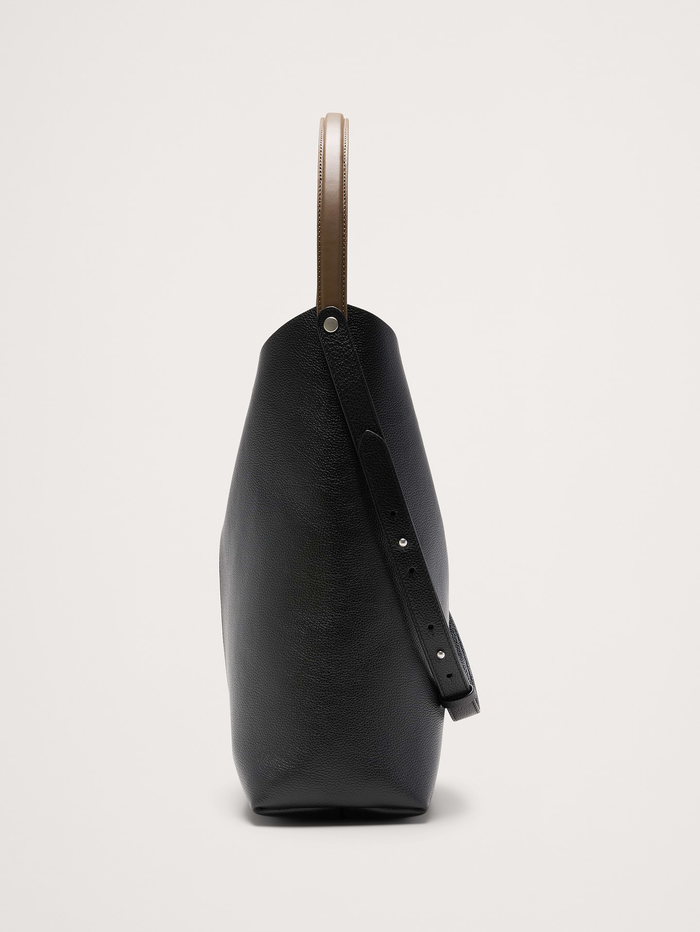 Image number 4 showing, Slouchy Vida Italian Leather Bag