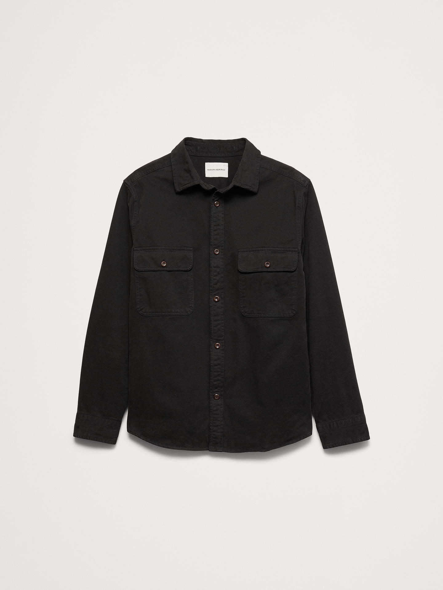 Image number 5 showing, Cotton Twill Overshirt