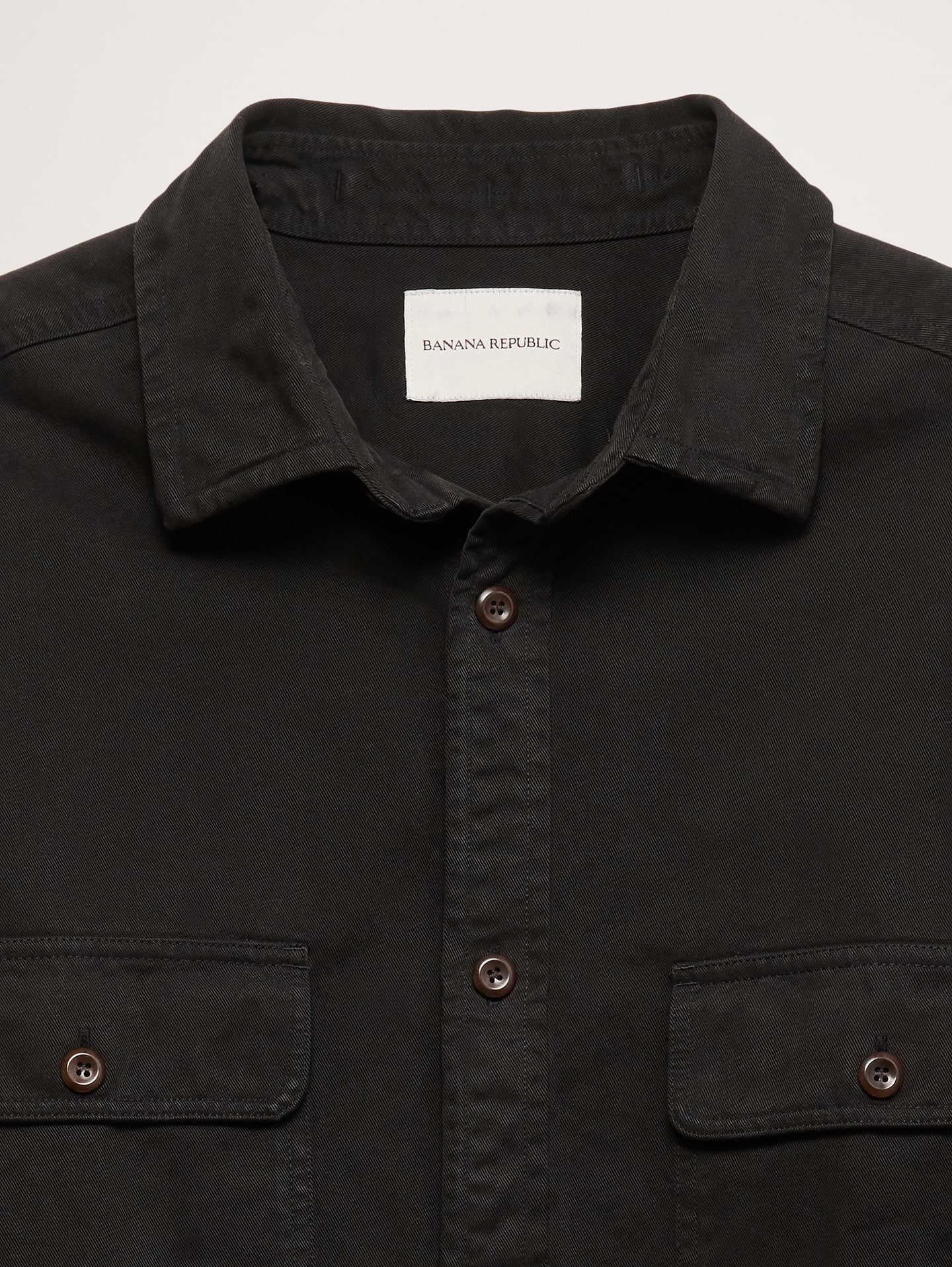 Image number 6 showing, Cotton Twill Overshirt