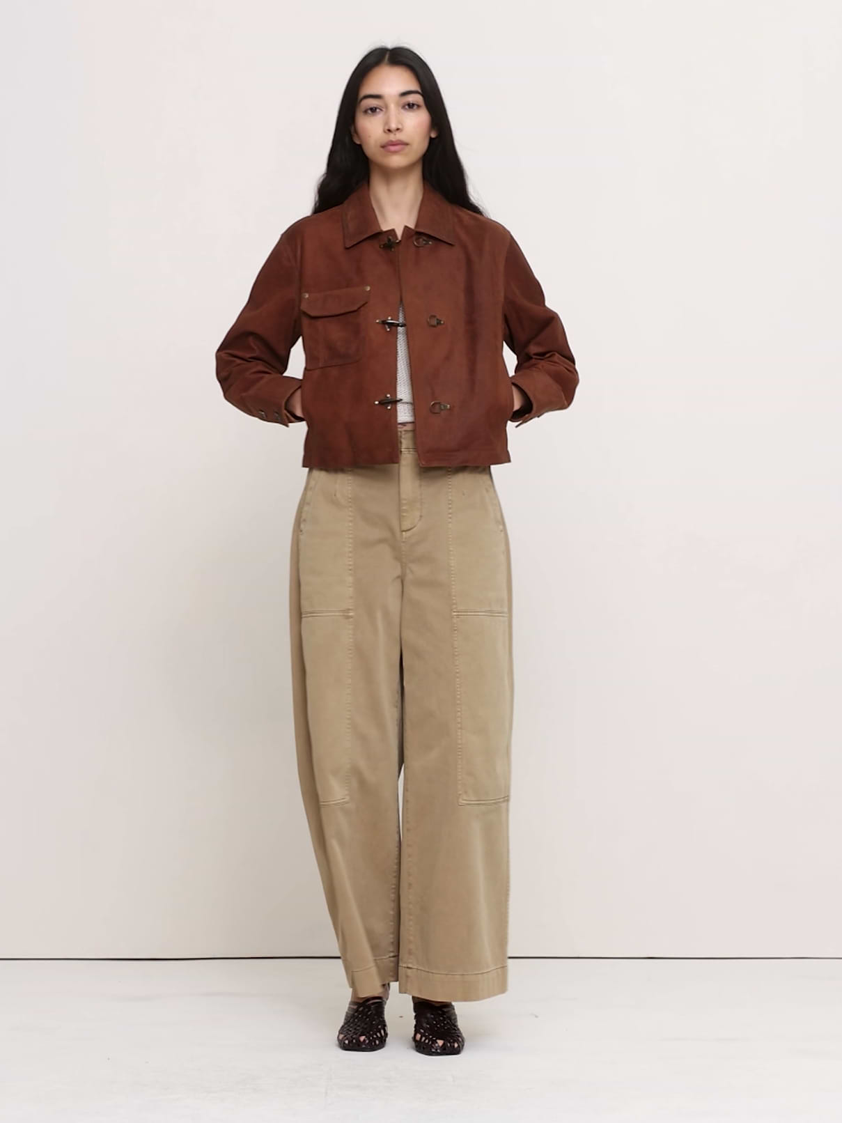 Textured Suede Jacket | Banana Republic