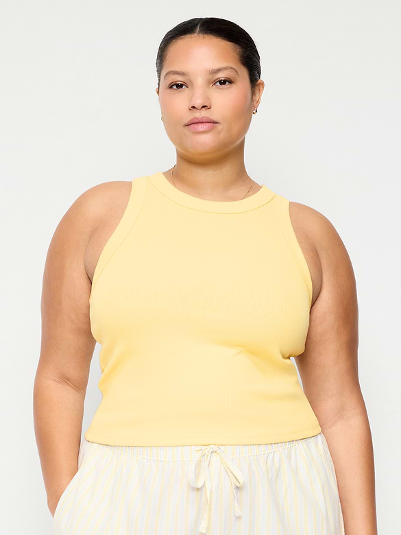 Camisole courte moulante