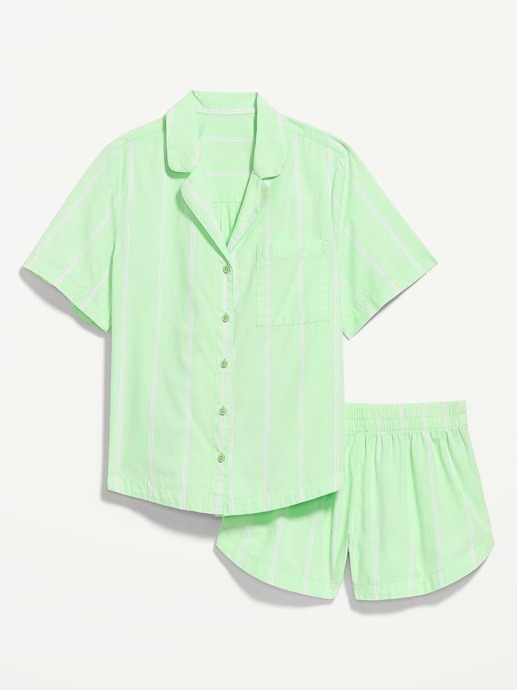 Image number 4 showing, Poplin Pajama Short Set
