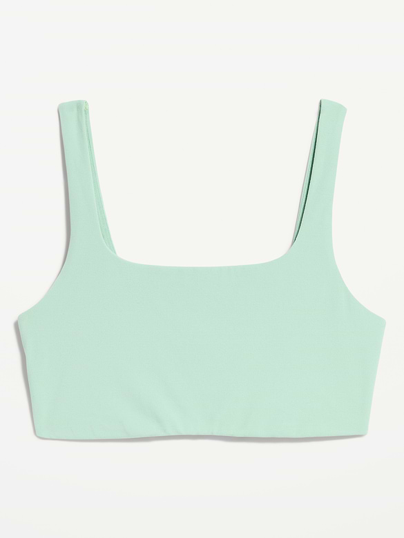 Light Support StudioSmooth Square-Neck Sports Bra