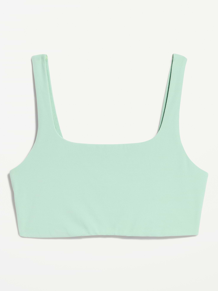 Image number 4 showing, Light Support StudioSmooth Square-Neck Sports Bra