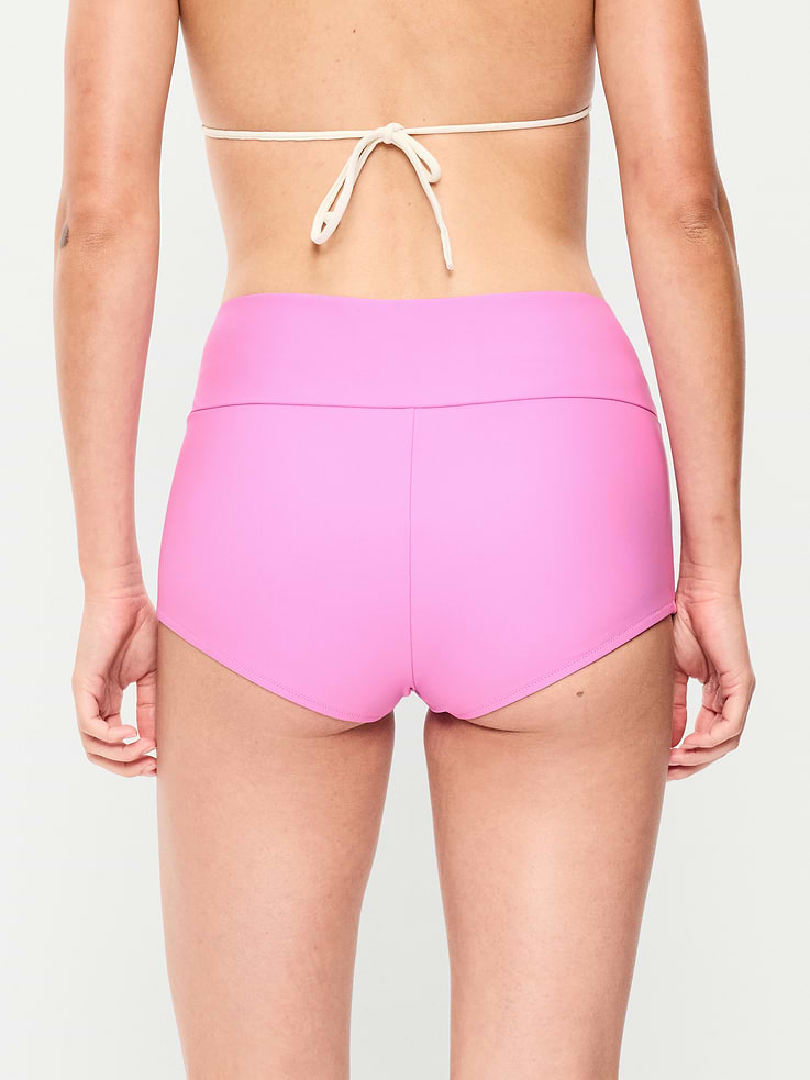 L'image numéro 2 présente Bas de maillot de bain rétro à taille haute