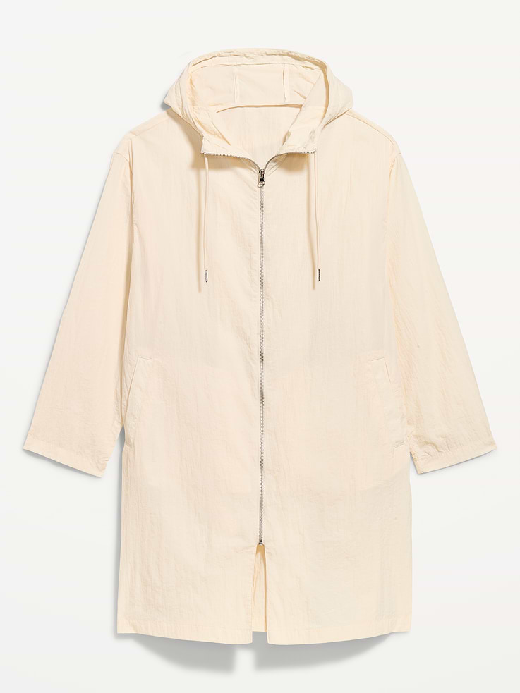 Image number 5 showing, Lightweight Loose-Fit Hooded Jacket