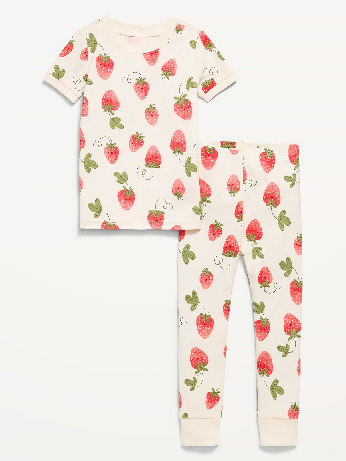 L'image numéro 1 présente Pyjama ajusté à motif pour tout-petit et bébé