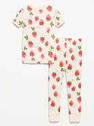 L'image numéro 2 présente Pyjama ajusté à motif pour tout-petit et bébé