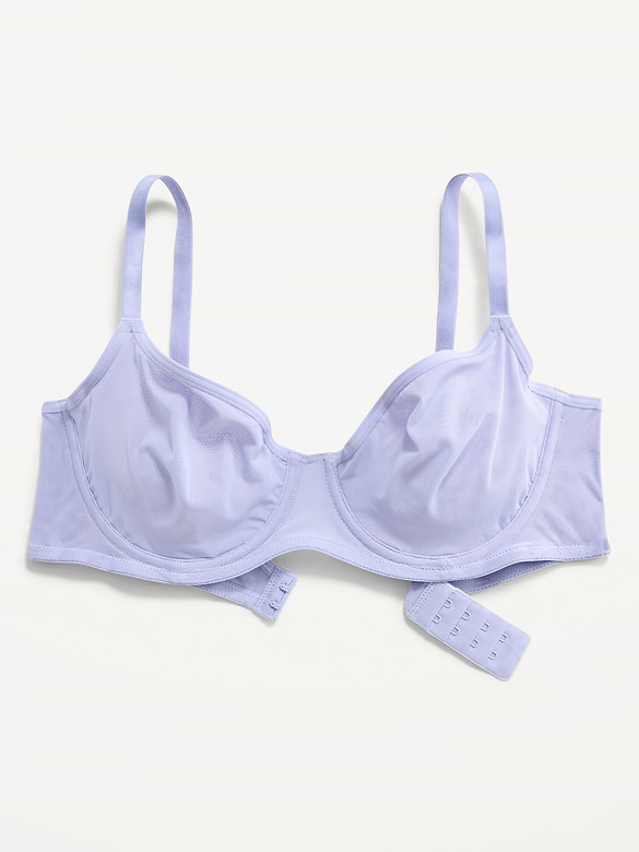 Mesh Balconette Bra