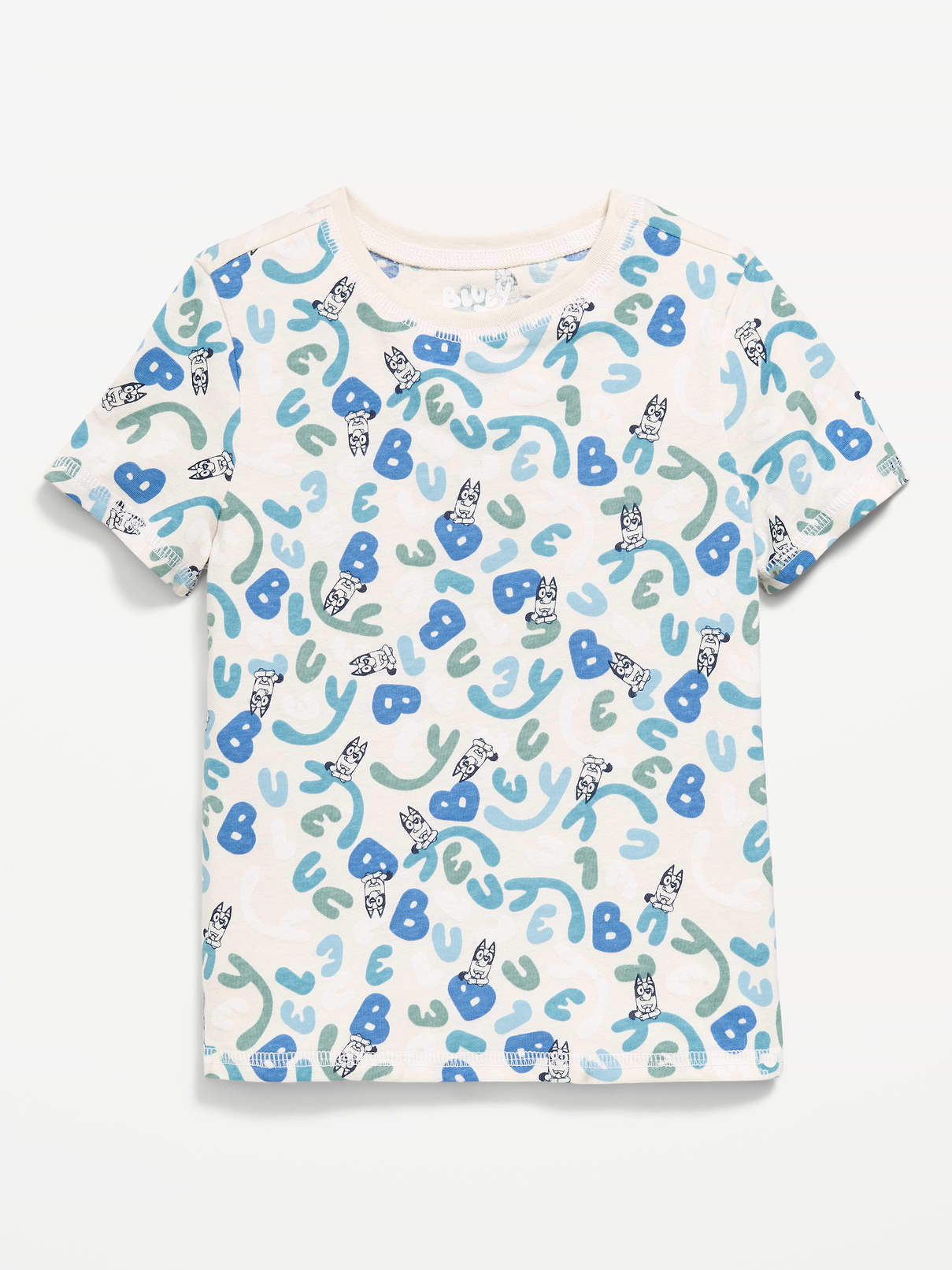 L'image numéro 1 présente T-shirt à imprimé Bluey™ unisexe pour tout-petit