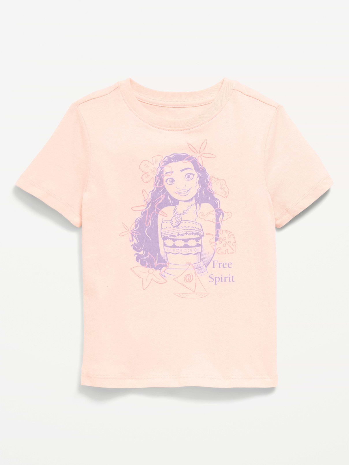 L'image numéro 1 présente T-shirt à imprimé Moana de Disney© pour toute-petite