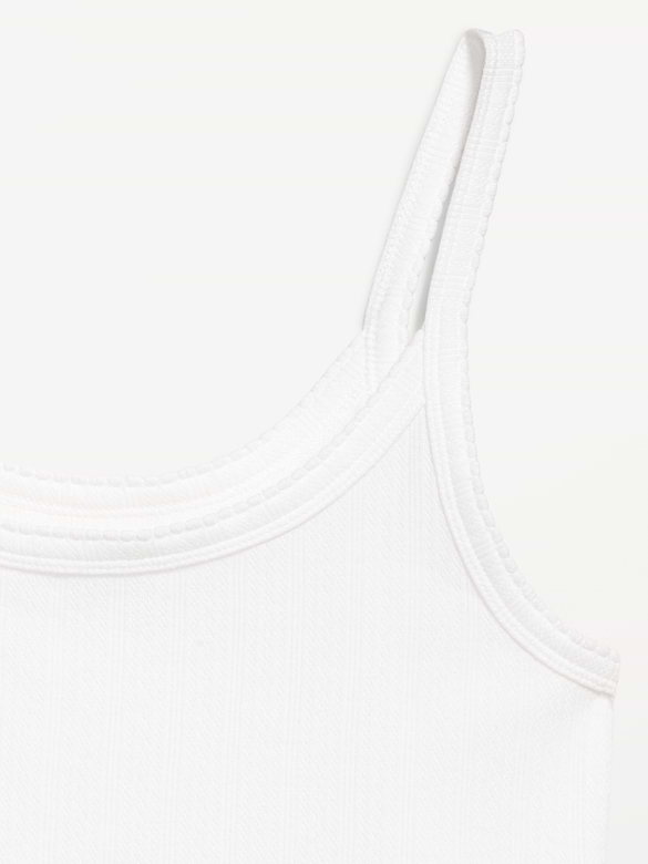 Camisole en tricot pointelle