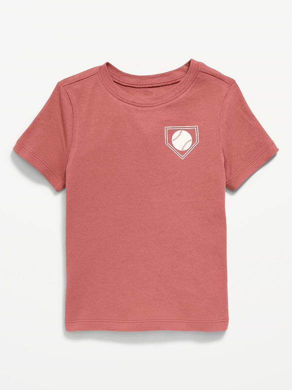 Short-Sleeve Unisex Graphic T-Shirt for Toddler