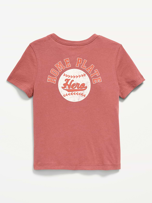 Short-Sleeve Unisex Graphic T-Shirt for Toddler